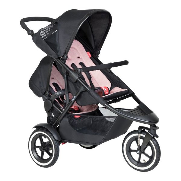 Phil&Teds Buggy Sport V6 inkl. Double Kit Blush<br>Kollektion 2023