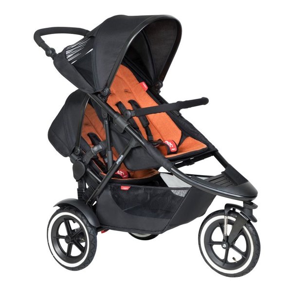 Phil&Teds Buggy Sport V6 inkl. Double Kit Rust<br>Kollektion 2023