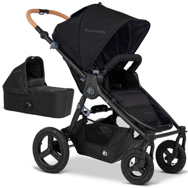 Bumbleride Era Matte Black 2in1 Set<br>Kollektion 2023