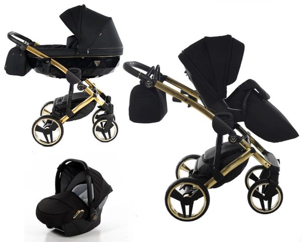 Junama Diamond S-Line 2.0 Black&Gold 3in1 Set<br>Kollektion 2023<br>Designübersicht