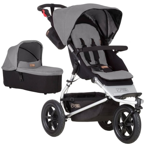 Mountain Buggy Urban Jungle 3.2 Silver 2in1 Set<br>Kollektion 2024