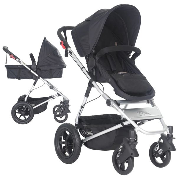 Mountain Buggy Cosmopolitan V4 Black 2in1 Set<br>Kollektion 2023