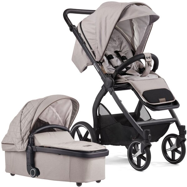 Gesslein Kombikinderwagen FX4 Swing 688688 Grau Elegance<br>inkl. Panorama Relax Kollektion 2026